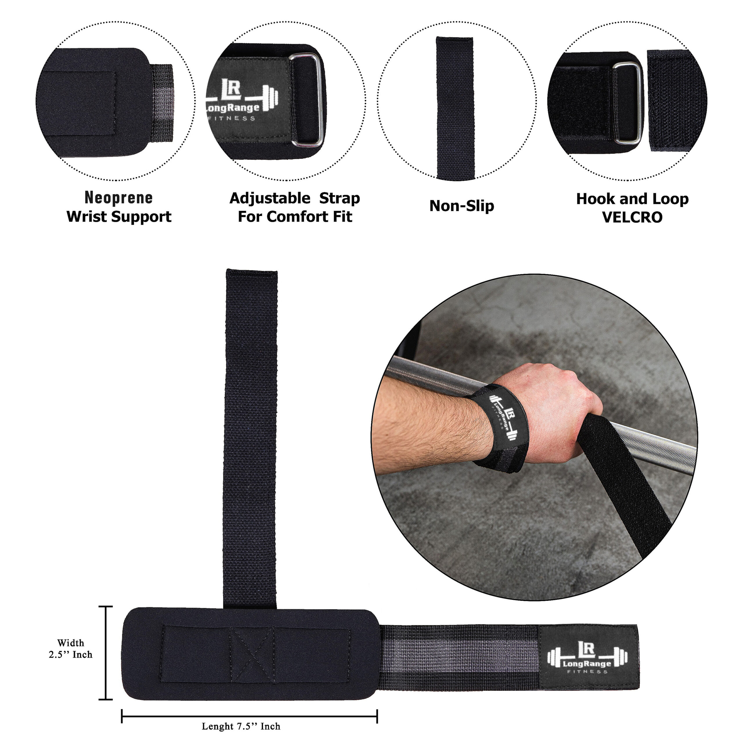 Weight Lifting Griper / Wrist Power Strap - Image 2