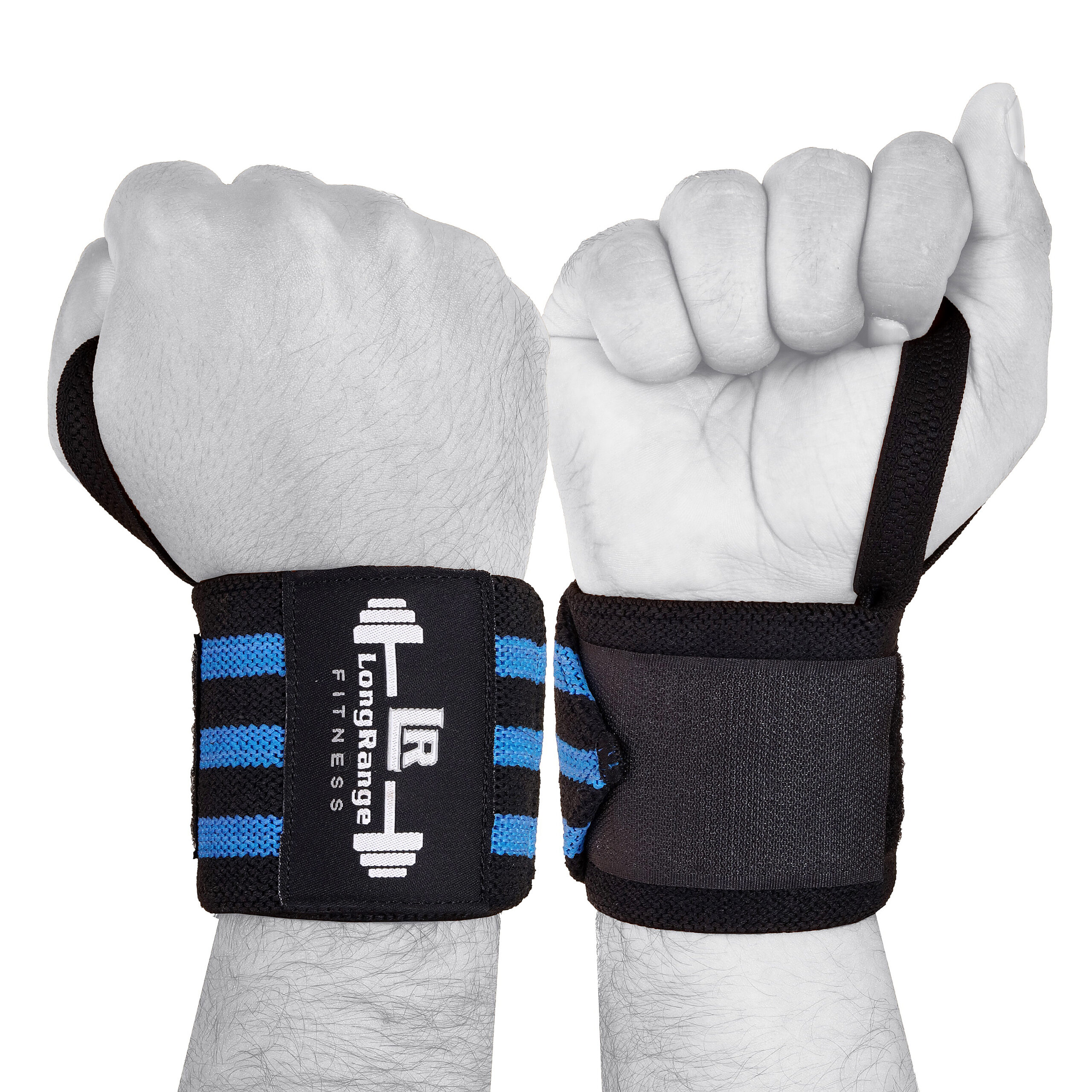 Weight Lifting Wrist Strap (Blue)