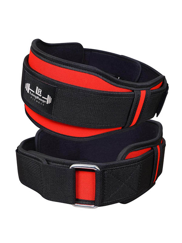Gym and Weight Lifting Double Belt (Red)