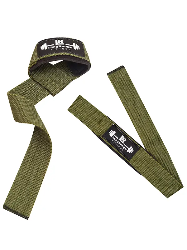 Weight Lifting Cotton Strap (Green)