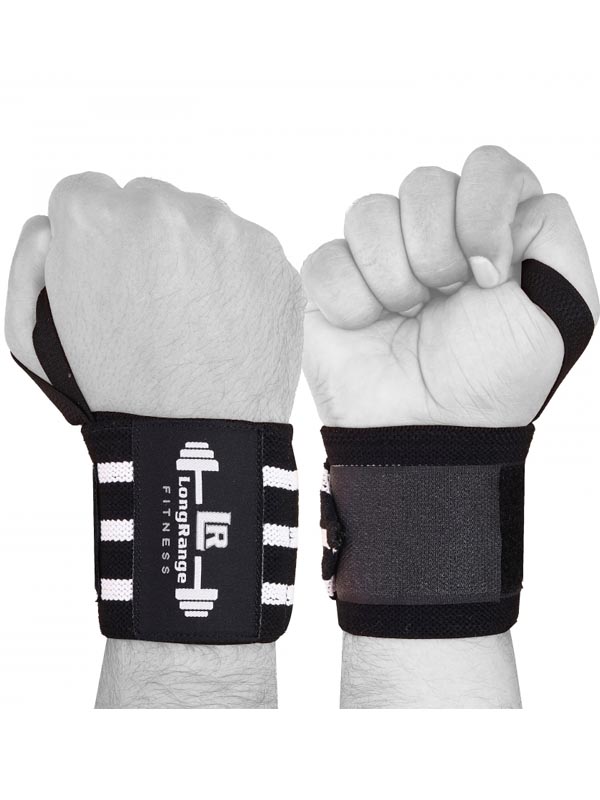 Weight Lifting Wrist Strap (Black)