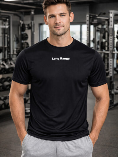 Performance Men T Shirt ( Black)