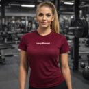 Performance Women T Shirt ( Maroon )