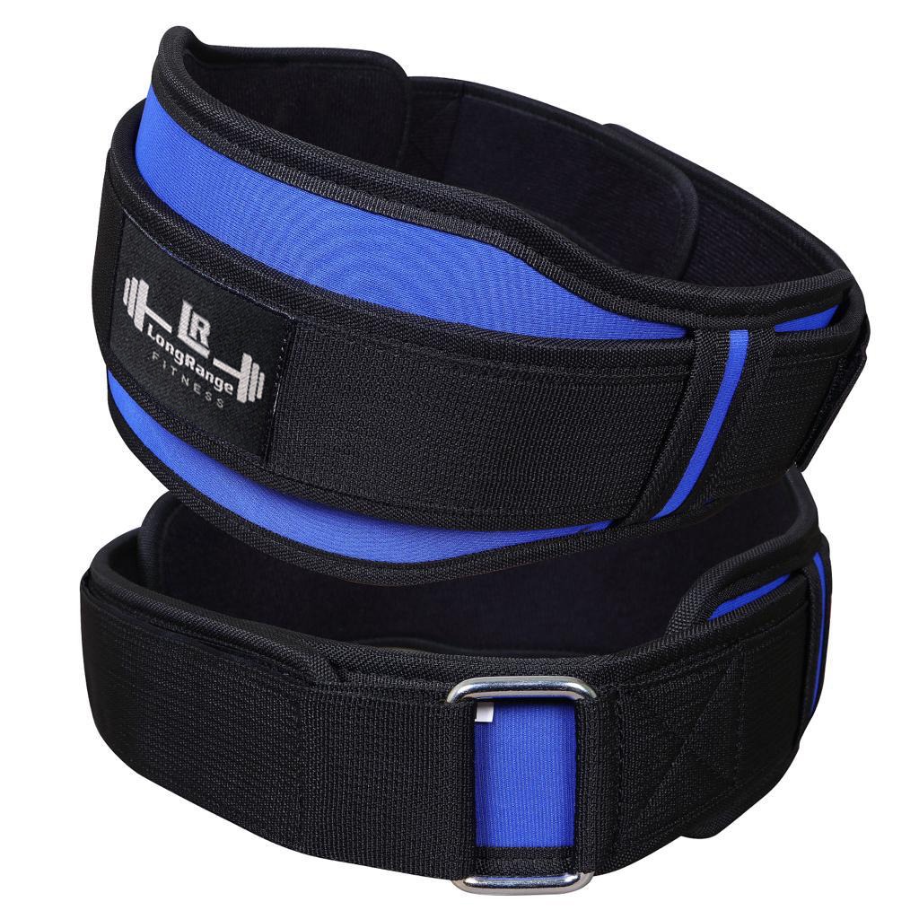 Gym and Weight Lifting Double Belt (Blue) - Image 2